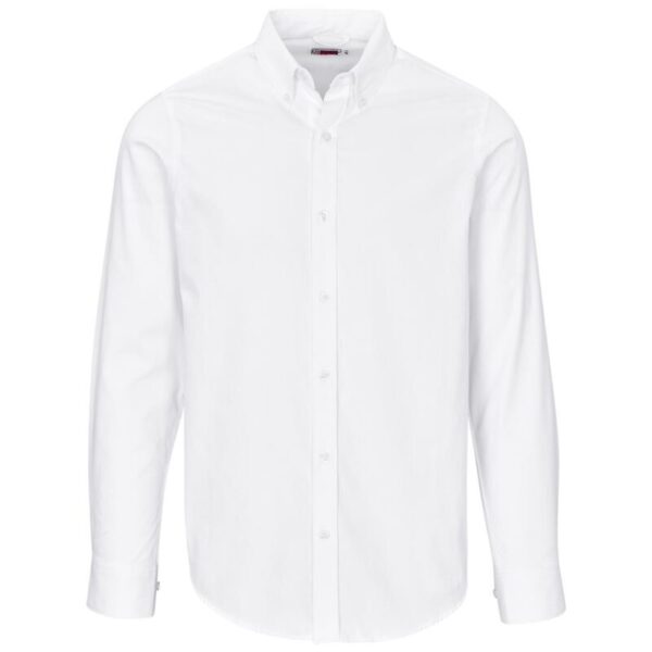 Mens Long Sleeve Cotton Twill Moderna  Shirt - Image 2