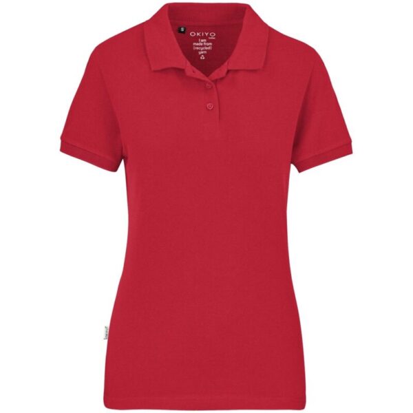 Ladies Okiyo Tenyo Recycled Golf Shirt - Image 3