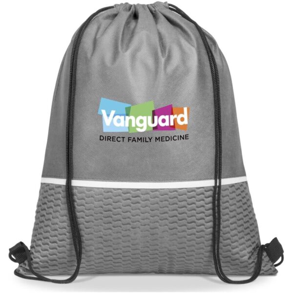Brighton Non-Woven Drawstring Bag - Image 3