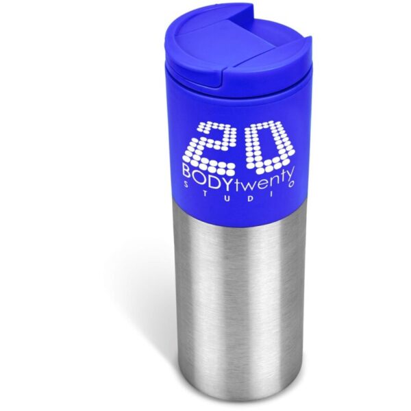 Kooshty Typhoon Stainless Steel & Plastic Double-Wall Tumbler - 450ml - Image 4