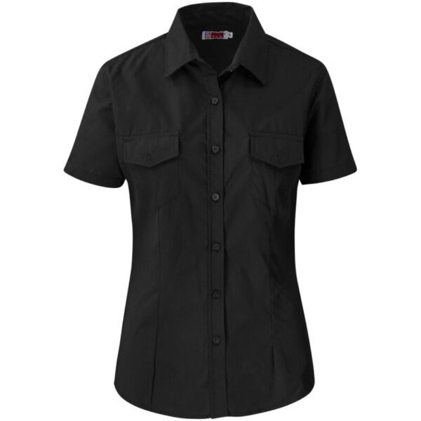 Ladies Short Sleeve Kensington Shirt - Image 3