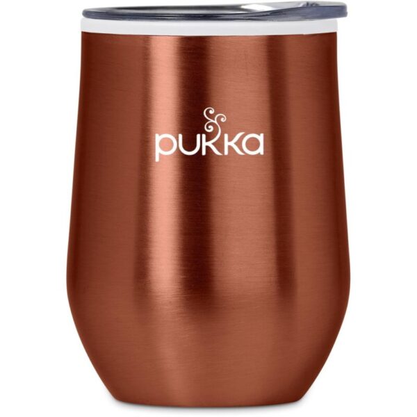 Serendipio Vogue Madison Stainless Steel & Plastic Double-Wall Tumbler - 350ml - Image 2