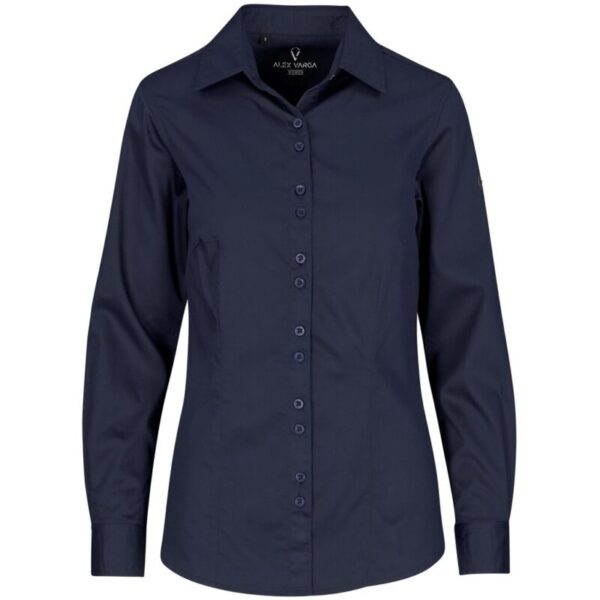 Ladies Long Sleeve Alex Varga Opus Stretch Shirt - Image 2