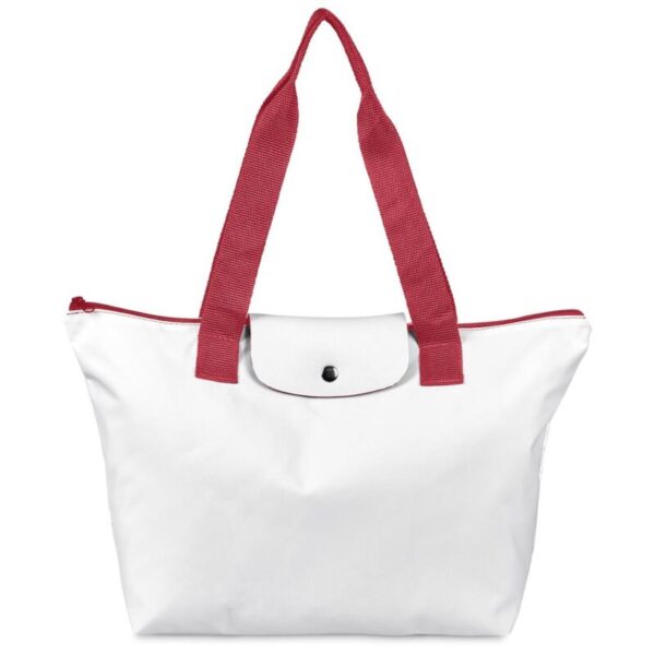 Hoppla Rosebank Polyester Roll-Up Tote Bag - Image 3