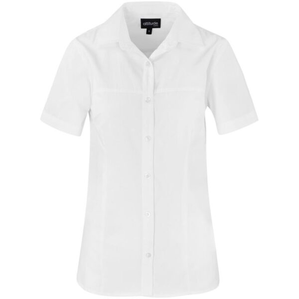 Ladies Short Sleeve Empire Shirt - Image 2