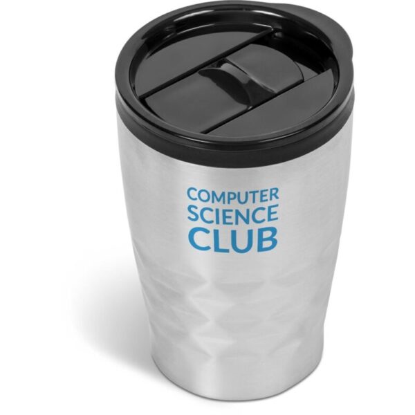 Vega Stainless Steel & Plastic Double-Wall Tumbler – 350ml - Image 2