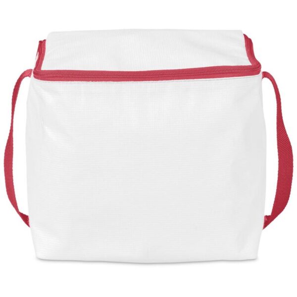 Pre-Production Sample Hoppla Quebec Recycled PET Stitch-Bond 12 Can Cooler - Image 2