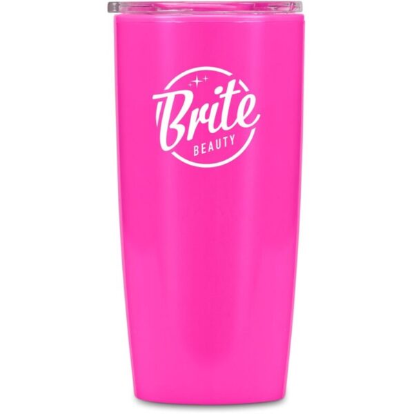 Altitude Daytona Plastic 2-in-1 Double-Wall Tumbler & Straw - 600ml - Image 8