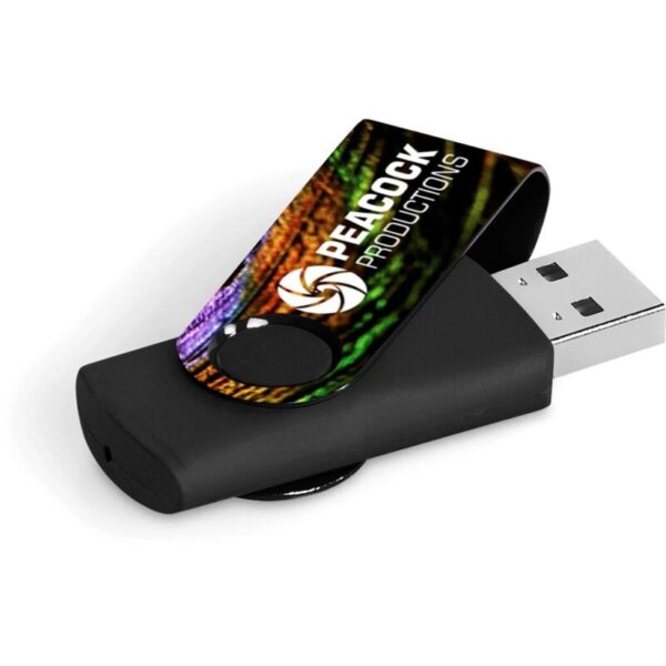 Axis Gyro Black Flash Drive - 32GB - Image 10
