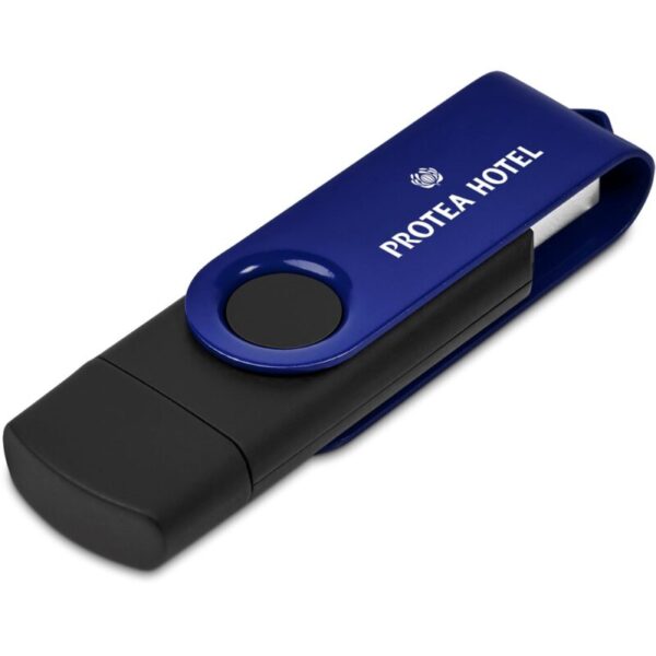 Shuffle Gyro Black Flash Drive – 8GB - Image 8