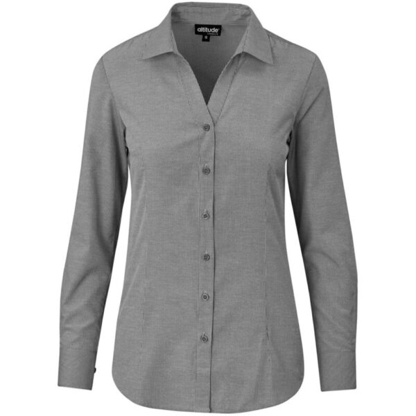 Ladies Long Sleeve Northampton Shirt - Image 3
