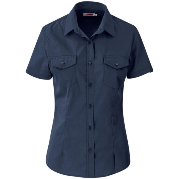 Ladies Short Sleeve Kensington Shirt - Image 4