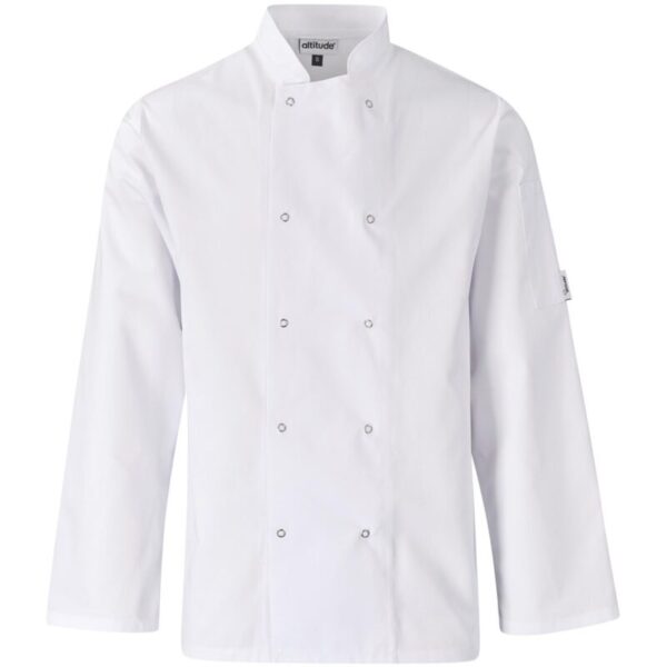 Unisex Long Sleeve Zest Chef Jacket - Image 2