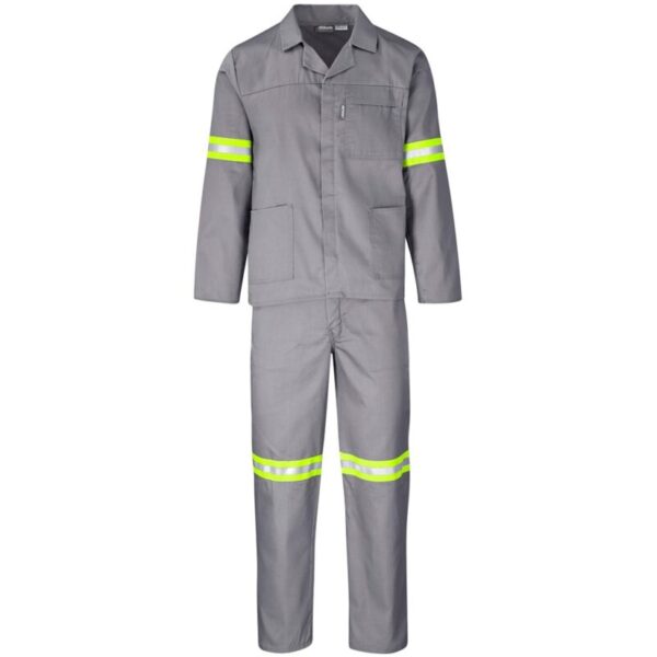 Trade Polycotton Conti Suit - Reflective Arms & Legs - Yellow Tape - Image 5