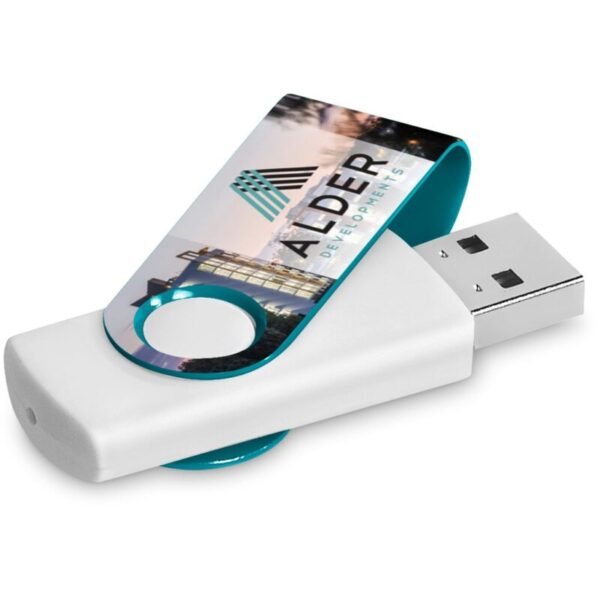 Altitude Axis Gyro White Flash Drive - 8GB - Image 9