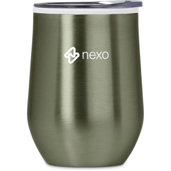 Serendipio Vogue Madison Stainless Steel & Plastic Double-Wall Tumbler - 350ml - Image 4