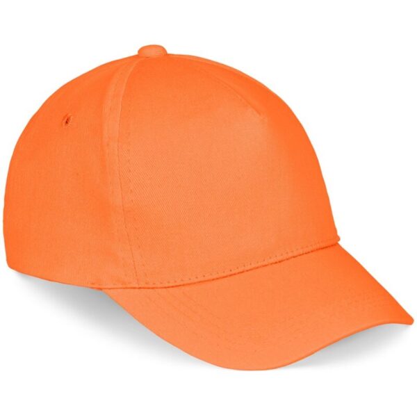 Piccolo Kids 5 Panel Cap - Yellow - Image 4