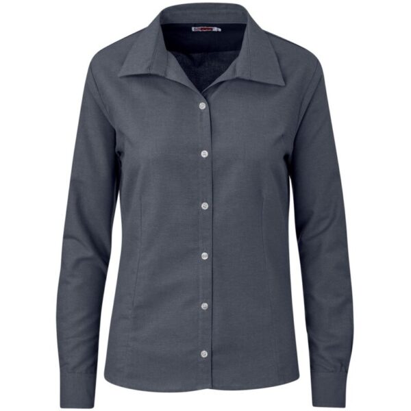 Ladies Long Sleeve Aspen Shirt - Image 4