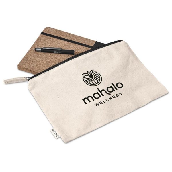 Okiyo Denki Cork Notebook & Pen Set - Image 2
