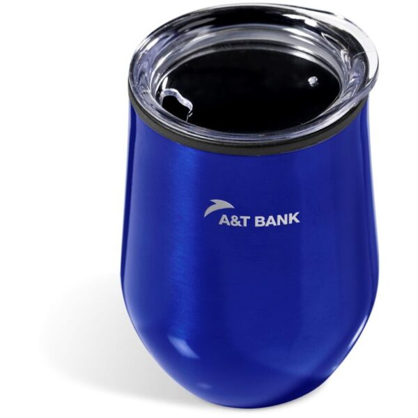 Serendipio Madison Stainless Steel & Plastic Double-Wall Tumbler - 350ml - Image 3