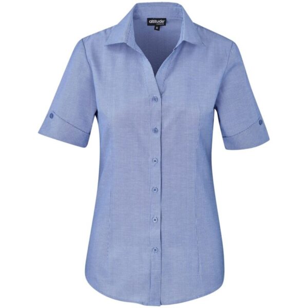 Ladies Short Sleeve Northampton Shirt - Image 3