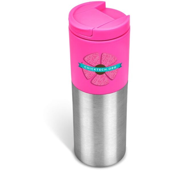 Kooshty Typhoon Stainless Steel & Plastic Double-Wall Tumbler - 450ml - Image 9
