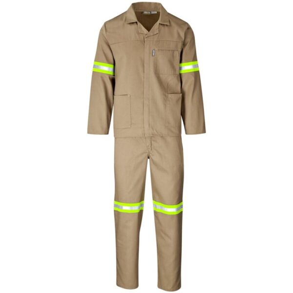 Trade Polycotton Conti Suit - Reflective Arms & Legs - Yellow Tape - Image 8