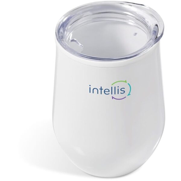 Serendipio Madison Stainless Steel & Plastic Double-Wall Tumbler - 350ml - Image 4