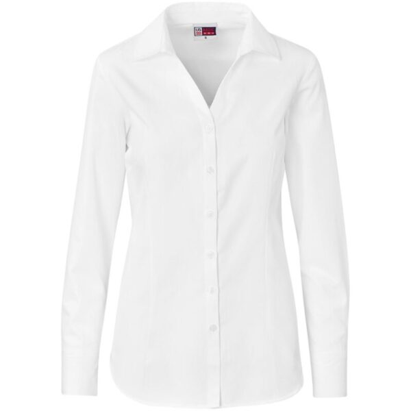 Ladies Long Sleeve Carolina Shirt - Image 2