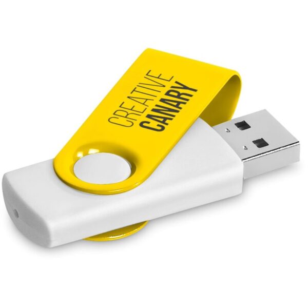 Altitude Axis Gyro White Flash Drive - 8GB - Image 12