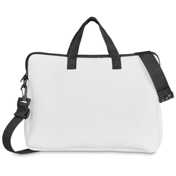 Pre-Production Sample Hoppla Neoprene 15.6-inch Nimbus Laptop Sleeve With Strap - Image 4