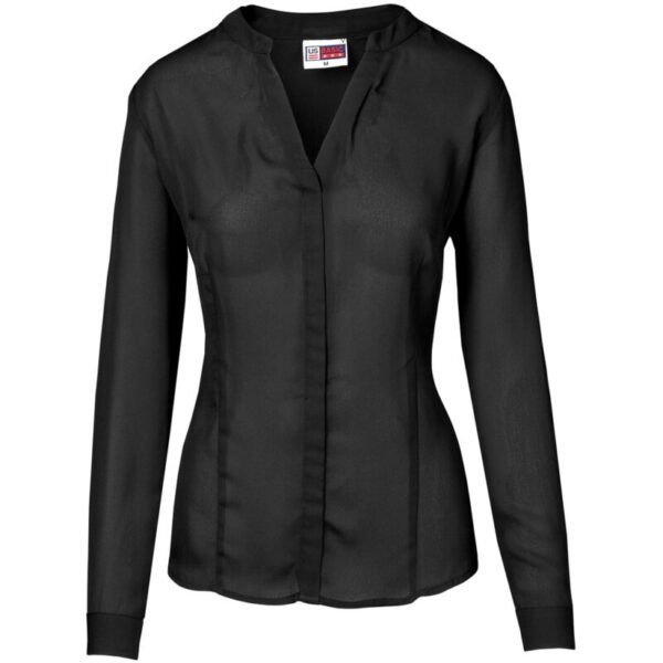 Ladies Long Sleeve Ava Blouse - Image 3
