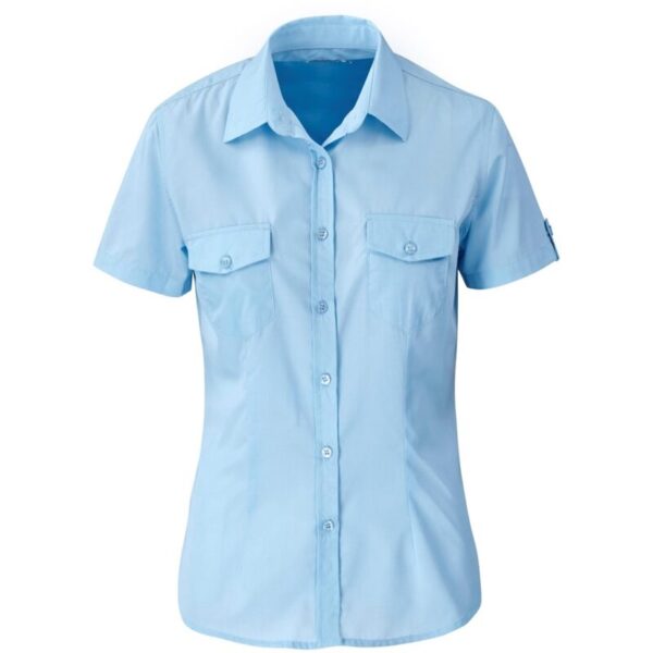 Ladies Short Sleeve Kensington Shirt - Image 5
