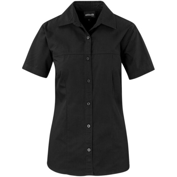 Ladies Short Sleeve Empire Shirt - Image 4